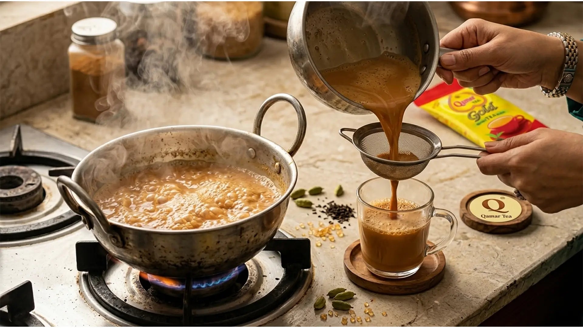 Karak Chai Recipe Authentic Strong Pakistani Tea at Home