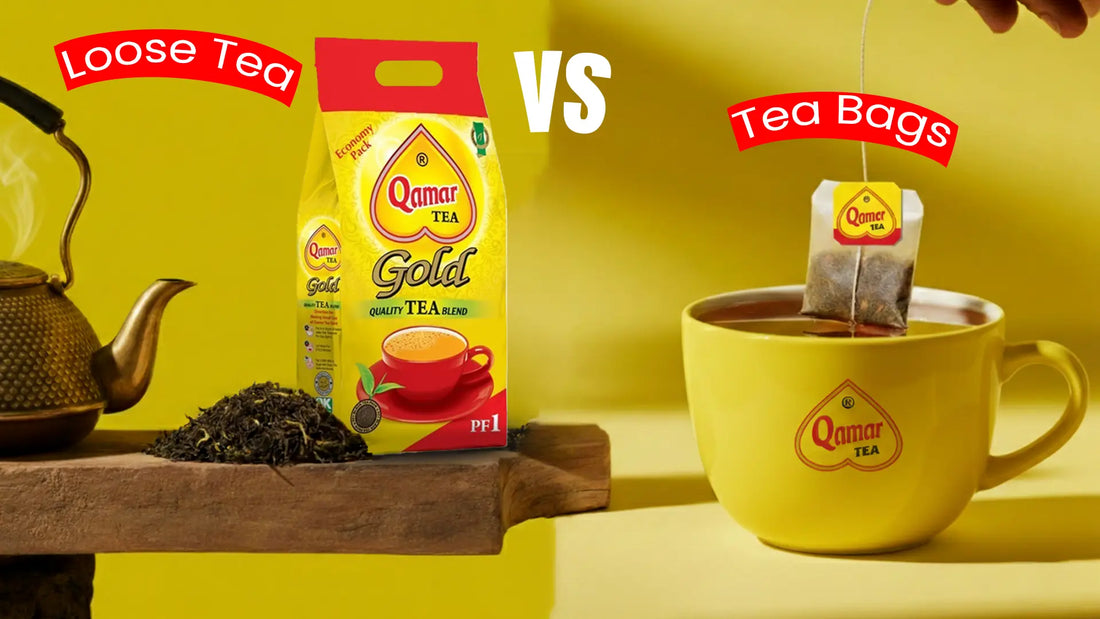 Loose tea Vs Tea bags