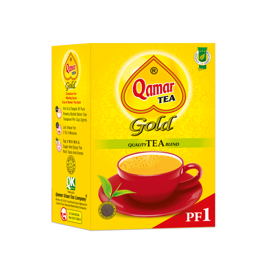 Qamar Tea Gold Hard Pack - 170 gm