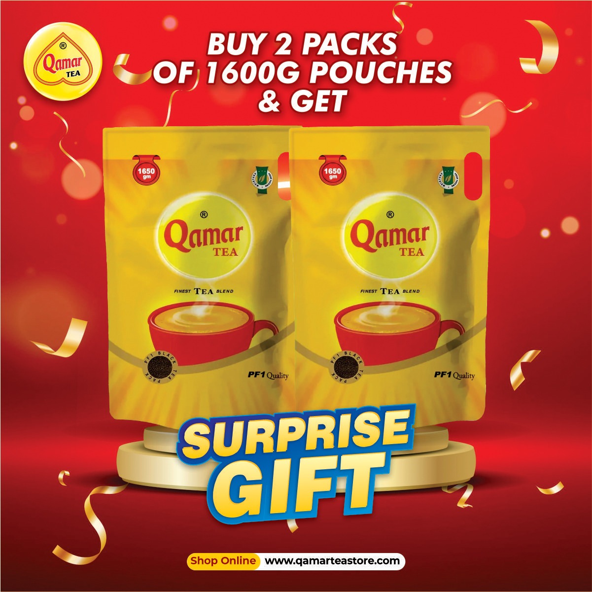 PACK OF TWO - 1600 GM
